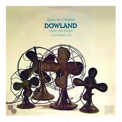 John Dowland / Golden Age Singers / Julian Bream Ayres For 4 Voices Vinyl LP USED
