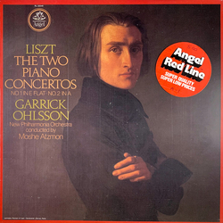Franz Liszt / Garrick Ohlsson / New Philharmonia Orchestra / Moshe Atzmon Liszt: The Two Piano Concertos Vinyl LP USED