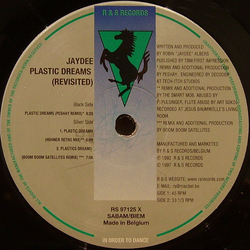 Jaydee Plastic Dreams (Revisited) Vinyl 12" USED