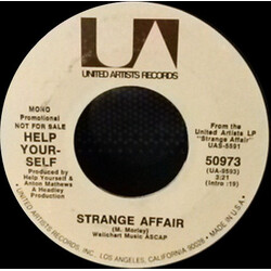 Help Yourself Strange Affair Vinyl 7" USED