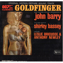 John Barry Goldfinger (Original Motion Picture Sound Track) Vinyl LP USED