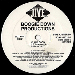 Boogie Down Productions 13 And Good Vinyl 12" USED