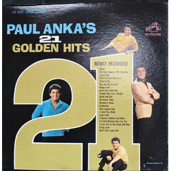 Paul Anka Paul Anka's 21 Golden Hits Vinyl LP USED