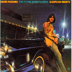 Gram Parsons / The Flying Burrito Bros Sleepless Nights Vinyl LP USED