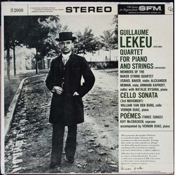 Guillaume Lekeu Quartet For Piano And Strings / Cello Sonata / Poemes Vinyl LP USED
