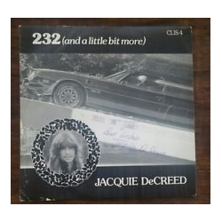 Jacquie DeCreed 232 (and a little bit more) Vinyl 7" USED