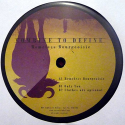 Combine To Define Homeless Bourgeoisie Vinyl 12" USED