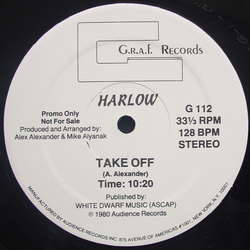 Harlow (2) Take Off Vinyl 12" USED