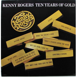 Kenny Rogers Ten Years Of Gold Vinyl LP USED