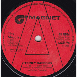 The Majors (2) It Only Happens Vinyl 7" USED