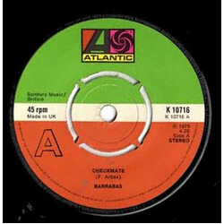 Barrabas Checkmate Vinyl 7" USED