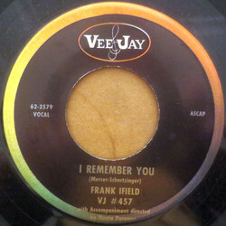 Frank Ifield I Remember You / I Listen To My Heart Vinyl 7" USED
