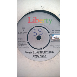 Paul Anka (You're) Having My Baby / Papa Vinyl 7" USED
