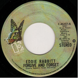 Eddie Rabbitt Forgive And Forget / Pure Love Vinyl 7" USED