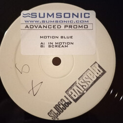 Motion Blue In Motion Vinyl 12" USED