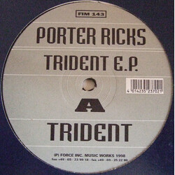 Porter Ricks Trident E.P. Vinyl 12" USED
