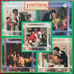 The Temptations Give Love At Christmas Vinyl LP USED