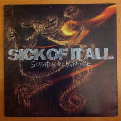 Sick Of It All Scratch The Surface Vinyl LP USED