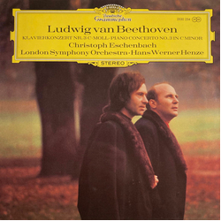 Ludwig van Beethoven / Christoph Eschenbach / London Symphony Orchestra / Hans Werner Henze Klavierkonzert Nr. 3 C-moll = Piano Concerto No. 3 In C Mi