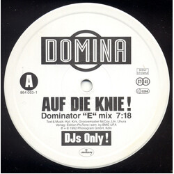 Domina (2) Auf Die Knie! USED VINYL 12INCH PROMO