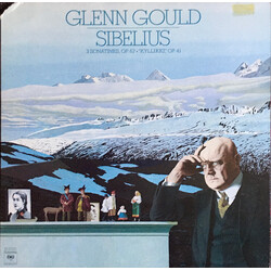Glenn Gould / Jean Sibelius 3 Sonatines, Op. 67 / "Kyllikki," Op. 41 Vinyl LP USED