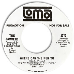 The Jammers (4) Where Can She Run To / What Happened To The Good Times Vinyl 7" USED