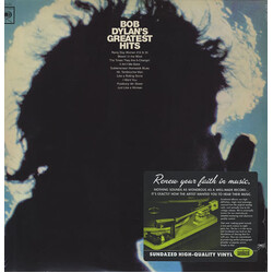 Bob Dylan Bob Dylan's Greatest Hits Vinyl LP USED