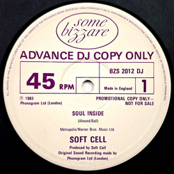 Soft Cell Soul Inside Vinyl 12" USED