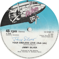 Jimmy Silver Your Endless Love Vinyl 12" USED
