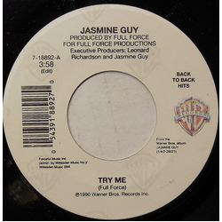 Jasmine Guy Try Me / Just Want To Hold You Vinyl 7" USED