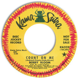 Bobby Bloom Count On Me / Was I Dreamin´ Vinyl 7" USED