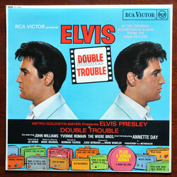 Elvis Presley Double Trouble Vinyl LP USED