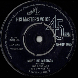 Joe Loss & His Orchestra Must Be Madison Vinyl 7" USED