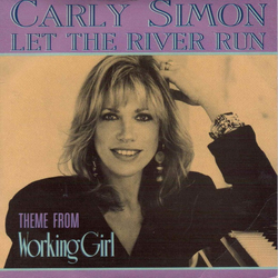 Carly Simon Let The River Run (Theme From Working Girl) Vinyl 7" USED