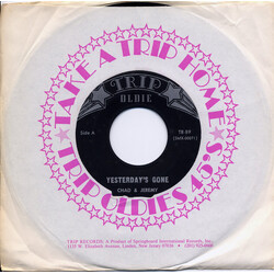 Chad & Jeremy Yesterday's Gone / If I Loved You Vinyl 7" USED
