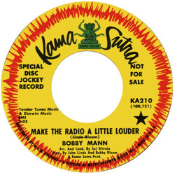 Bobby Mann (2) Make The Radio A Little Louder Vinyl 7" USED
