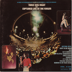Three Dog Night Captured Live At The Forum Vinyl LP USED