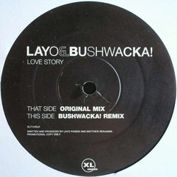 Layo & Bushwacka! Love Story Vinyl 12" USED