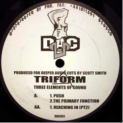 Triform / Scott Smith / Scott Featherstone Three Elements Of Sound Vinyl 12" USED