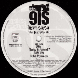 Inner Sense (2) The First Vibe EP Vinyl 12" USED