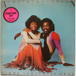 Ashford & Simpson Gimme Something Real Vinyl LP USED