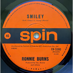 Ronnie Burns Smiley Vinyl 7" USED