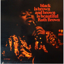 Ruth Brown Black Is Brown And Brown Is Beautiful Vinyl LP USED
