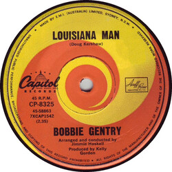 Bobbie Gentry Louisiana Man Vinyl 7" USED