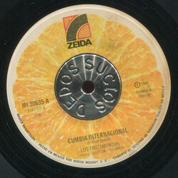 Los Trotamundos Cumbia Internacional / Colombia Vinyl 7" USED