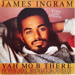 James Ingram Yah Mo B There / Remix Long Version Vinyl 12" USED