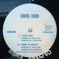 Daryl Cura I Need You Vinyl 12" USED