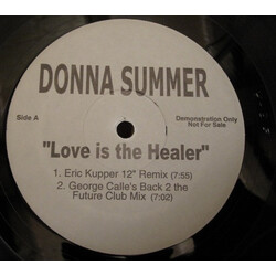 Donna Summer Love Is The Healer Vinyl 12" USED