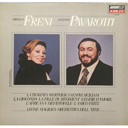 Mirella Freni / Luciano Pavarotti / Leone Magiera / Orchestra Dell'Ater Mirella Freni / Luciano Pavarotti Vinyl LP USED
