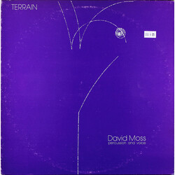 David Moss Terrain Vinyl LP USED
